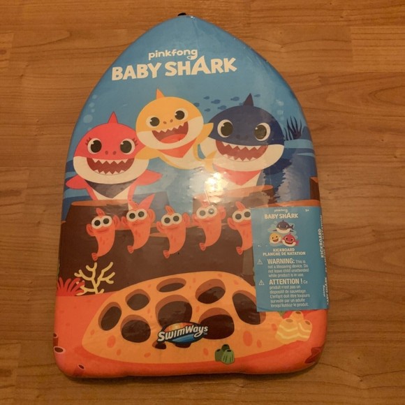 SwimWays Foam Kickboard Kids Swim Baby Shark Minnie Mouse You Pick - Picture 1 of 12